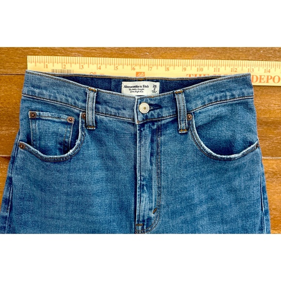 ABERCROMBIE & FITCH Ultra High Rise Ankle Straight | 2 (26) - Picture 14 of 16